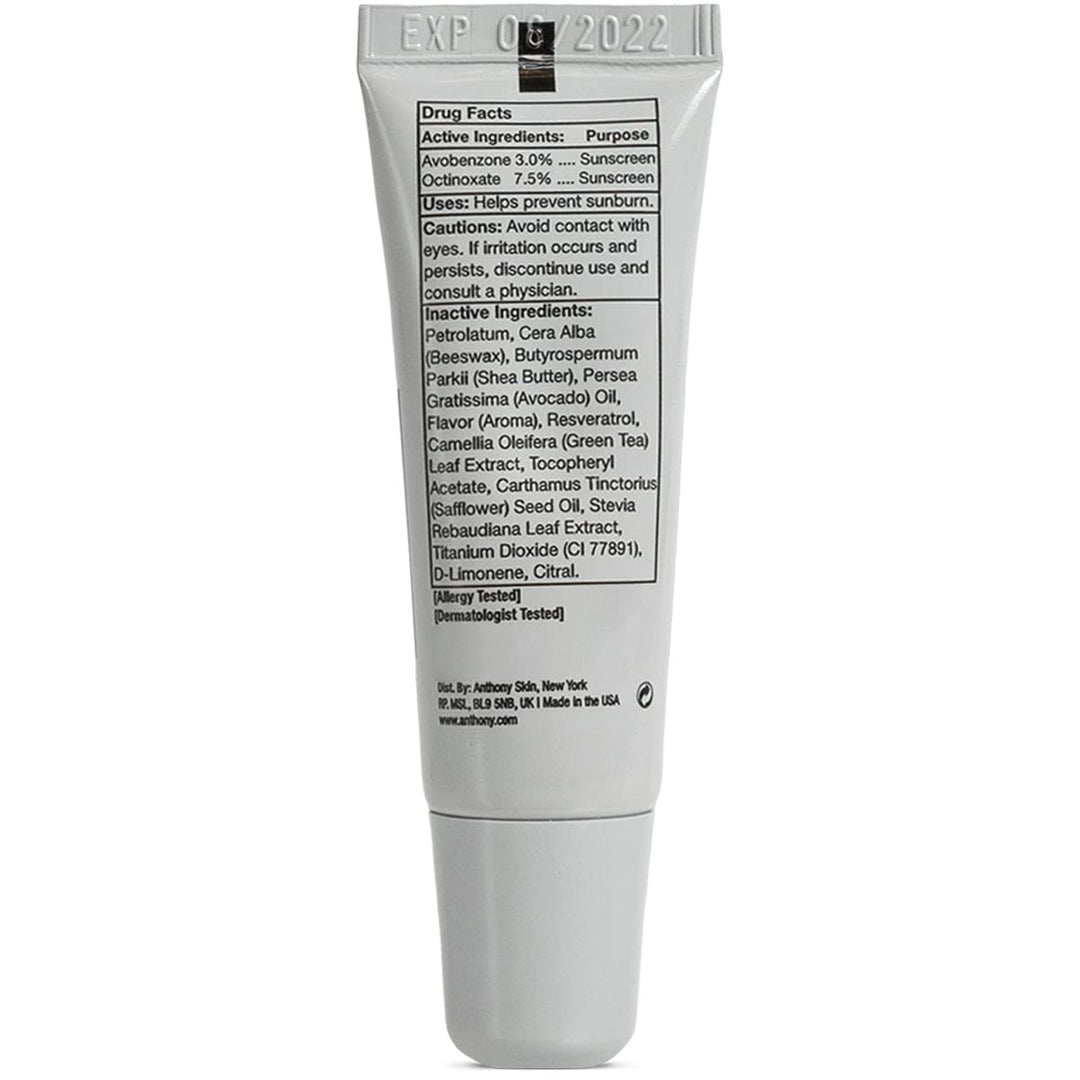 Blood Orange Lip Balm Spf 25, White