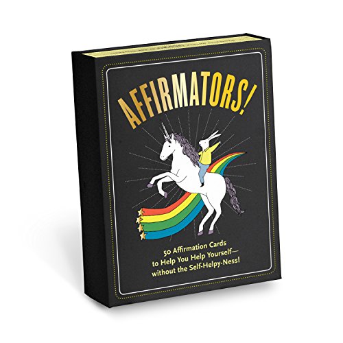 Affirmators! Original: 50 Affirmation Cards Deck For You Help Yourself without The Self-Helpy-Ness (50 Cards)