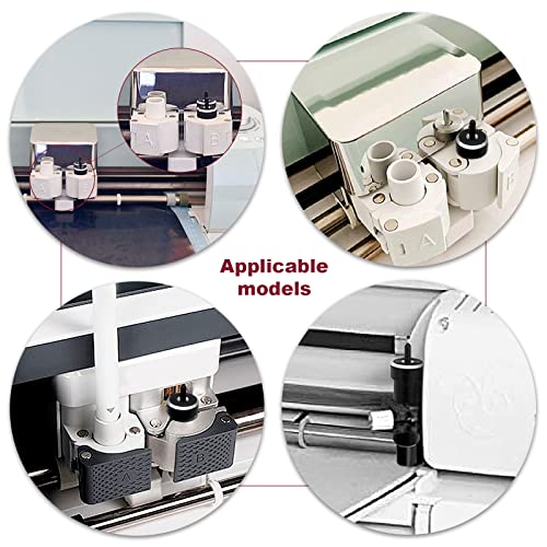 Cutting Blades Compatible with Explore Air/Air 2/Explore Air 3, 10PCS Premium Deep Point Blade Compatible with Maker/Maker 3 Cutting Machines