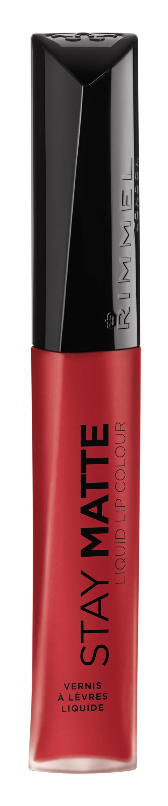 London Stay Matte Liquid Lip Color with Full Coverage Kiss-Proof Waterproof Matte Lipstick Formula that Lasts 12 Hours - 500 Fire Starter, .21oz