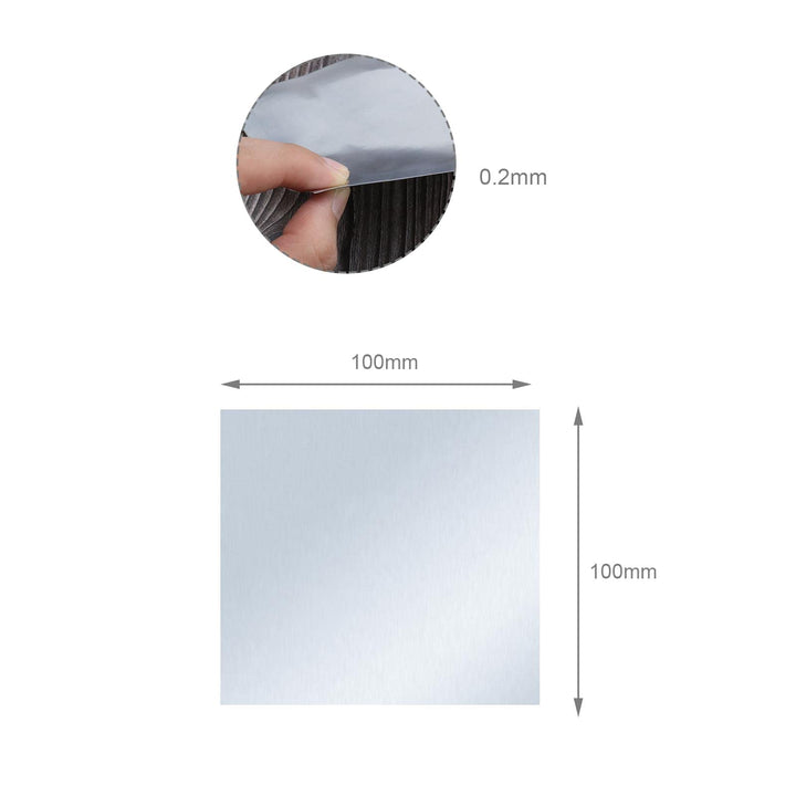 High Purity 99.9% Pure Zinc Zn Sheet Plate Metal Foil 0.2mm