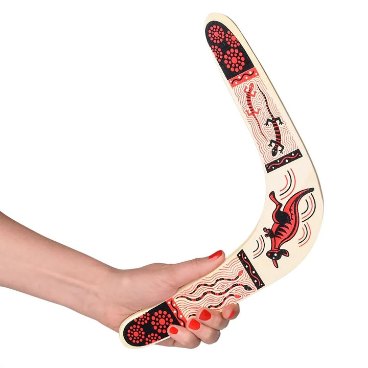 Wooden Boomerang Colors May Vary
