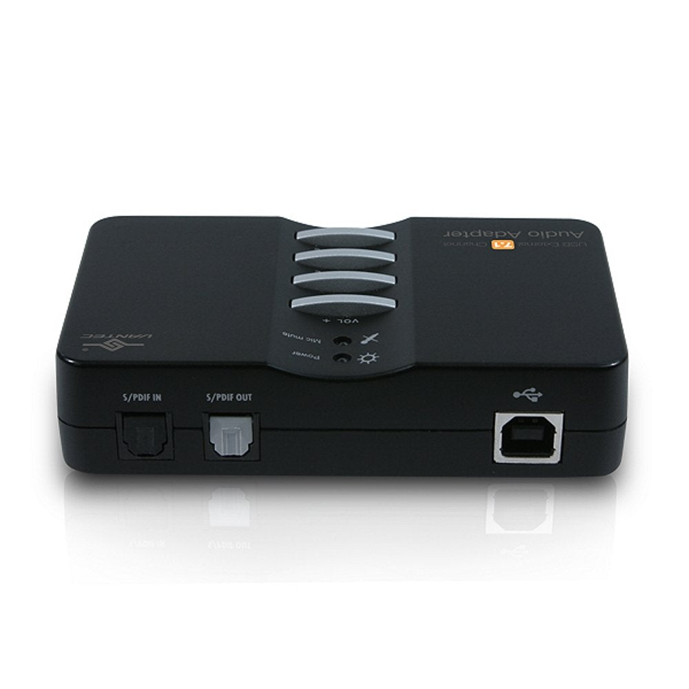 NBA-200U USB External 7.1 Channel Audio Adapter (Black)