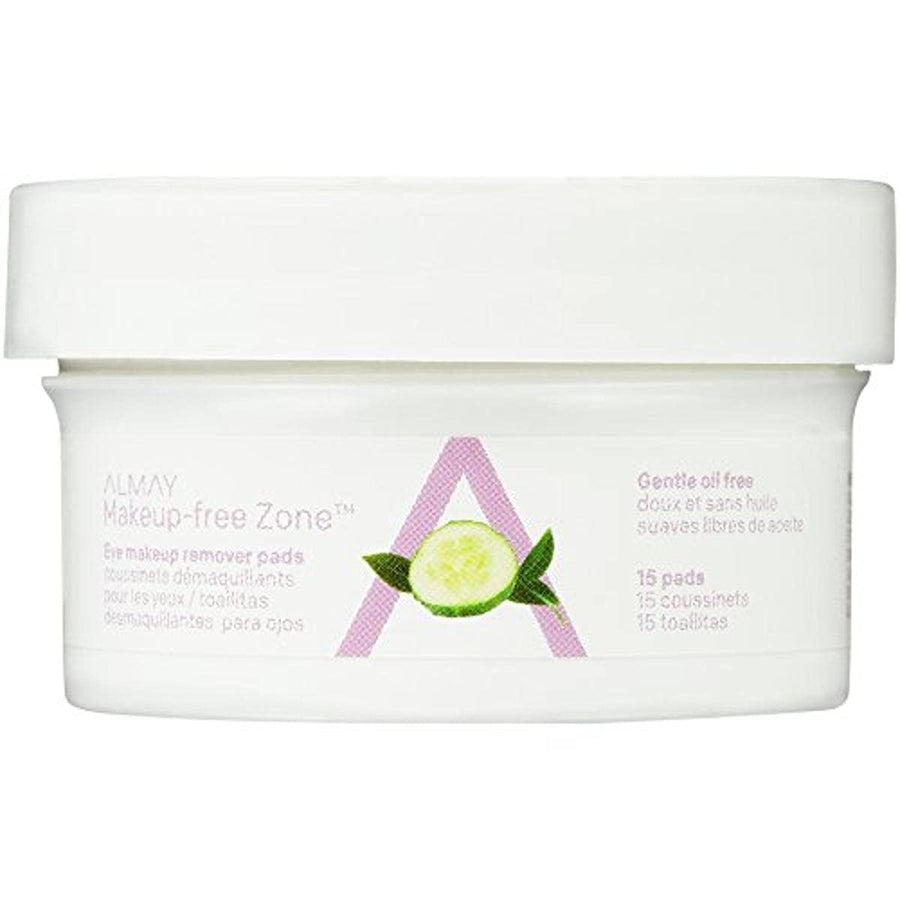 Oil-Free Eye Makeup Remover Pads, 15 Count