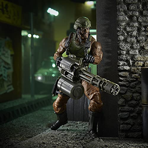 Classified Series Heavy Artilery Roadblock Action Figure 28 Collectible Premium Toy 6-Inch-Scale with Custom Package Art (Amazon Exclusive)