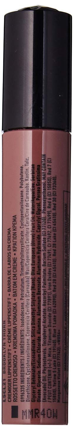 PROFESSIONAL MAKEUP Liquid Suede Cream Lipstick, Brooklyn Thorn, 0.13 Fluid Ounce