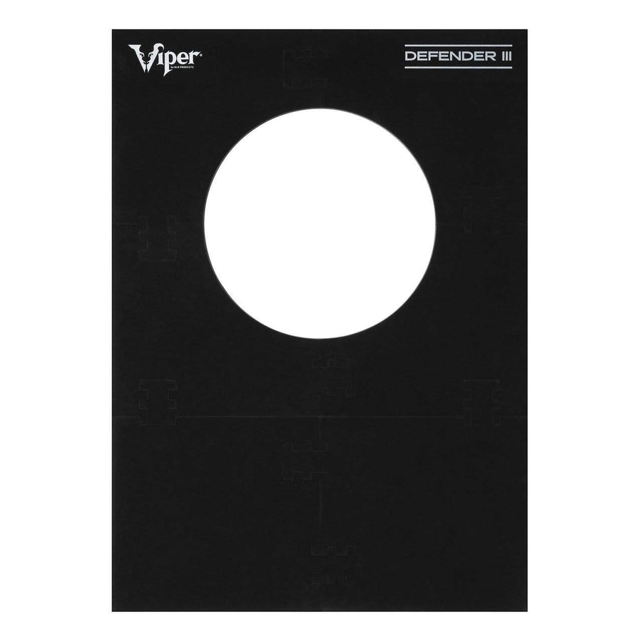 by GLD Products Defender III Extended Length Dartboard Surround Wall Protector, Black, One Size