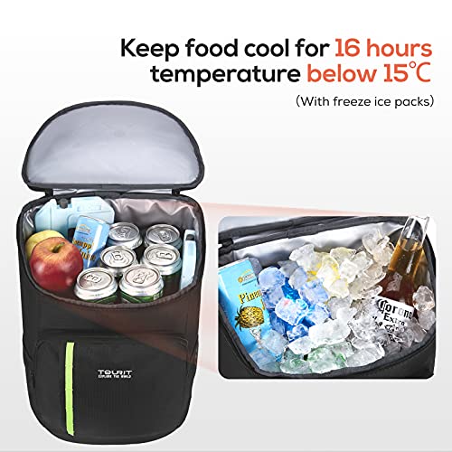 Cooler Backpack 30 Cans Lightweight Insulated Backpack Cooler Leak-Proof for Men and Women