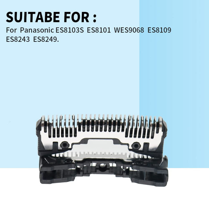 2 Pack Replacement Razor Blades for Panasonic Wet/Dry Shaver ES8103S ES8101 WES9068 ES8109 ES8243 ES8249, Inner Blade