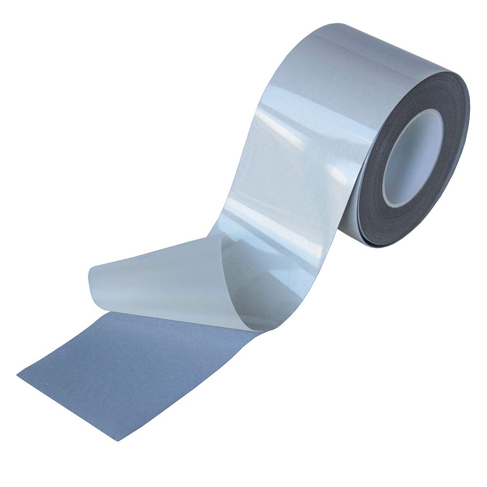 Silver Reflective Iron On Tape Heat Transfer Vinyl Film Wide 50mm (2) (2 x 33ft)