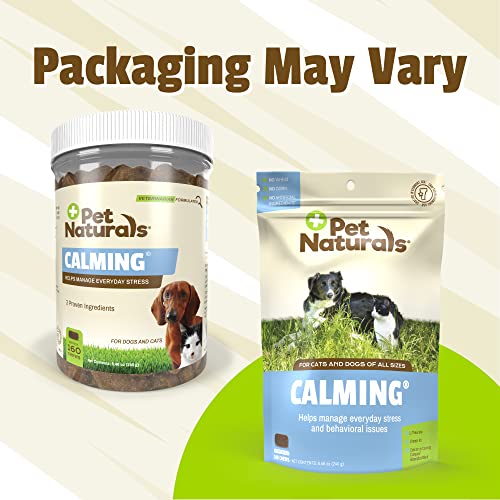Dog Calming Chews for Dog Anxiety Relief with Naturally Sourced Ingredients for Thunder, Quiet Moments at Home, Anxiety, Barking Calming Dog Treats, Chicken Flavor, 160 Chews