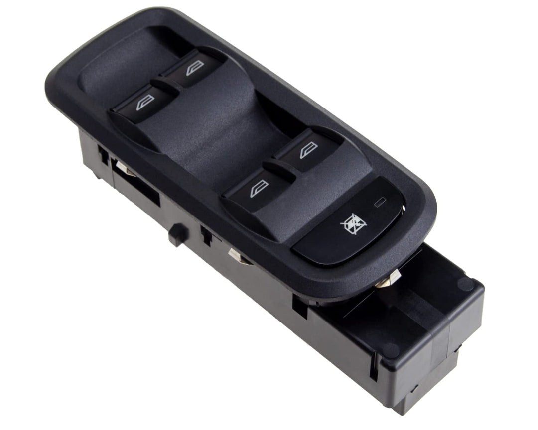 Master Power Window Switch Compatible with 2011 2012 2013 Ford Fiesta, Front Left Driver Side Electric Window Control Switch Replace 8A6T-14A132-CC BE8Z-14529-AA