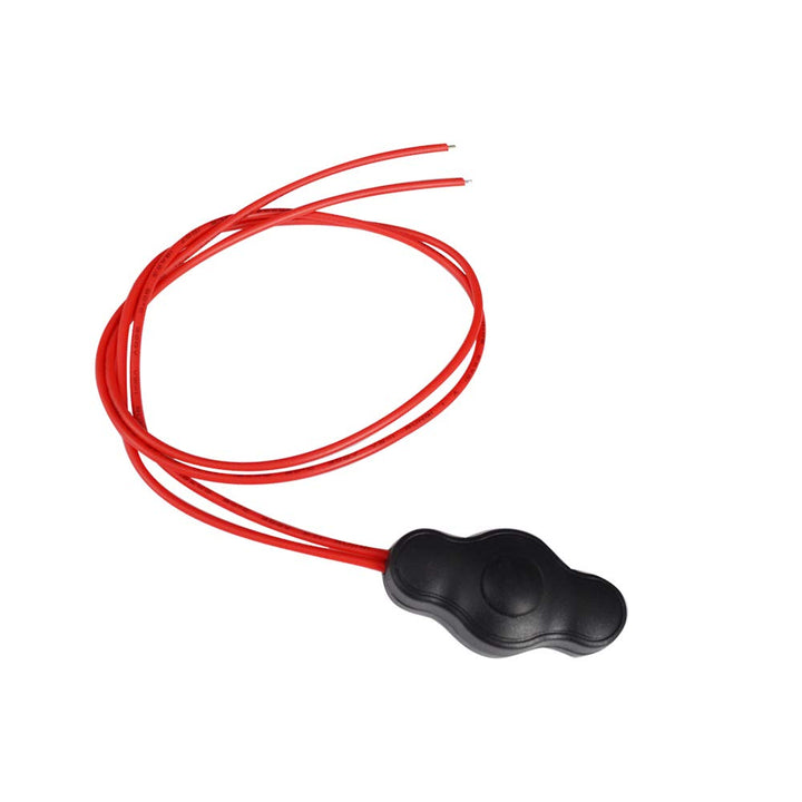 12V Waterproof Push-Button On-Off Switch with Quick Connector for LED Accent Lighting on Motorcycles, Cars, Trucks, ATVs, Golf Carts, etc