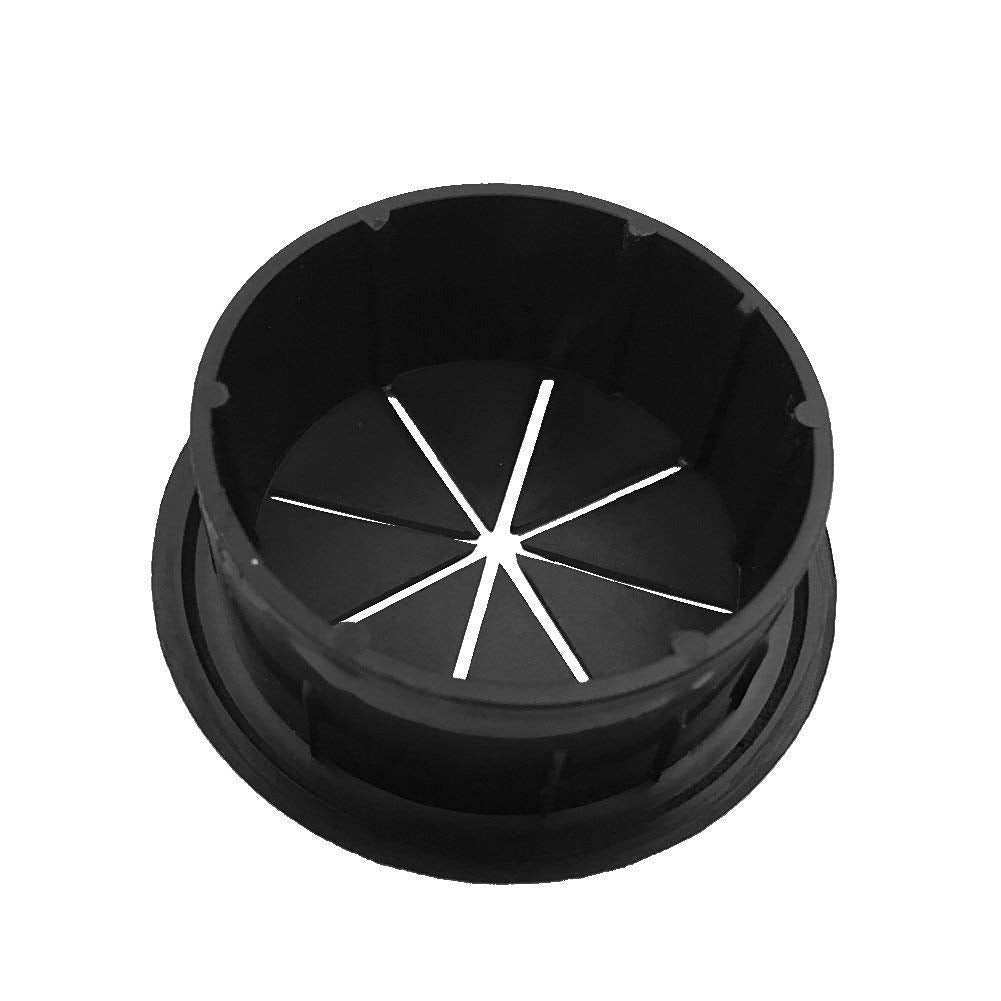 Desk Grommet 2 inch Black, Flexible Cable Grommet, 2 inch Grommet 5 Pack, Desk Hole Cover for Cables
