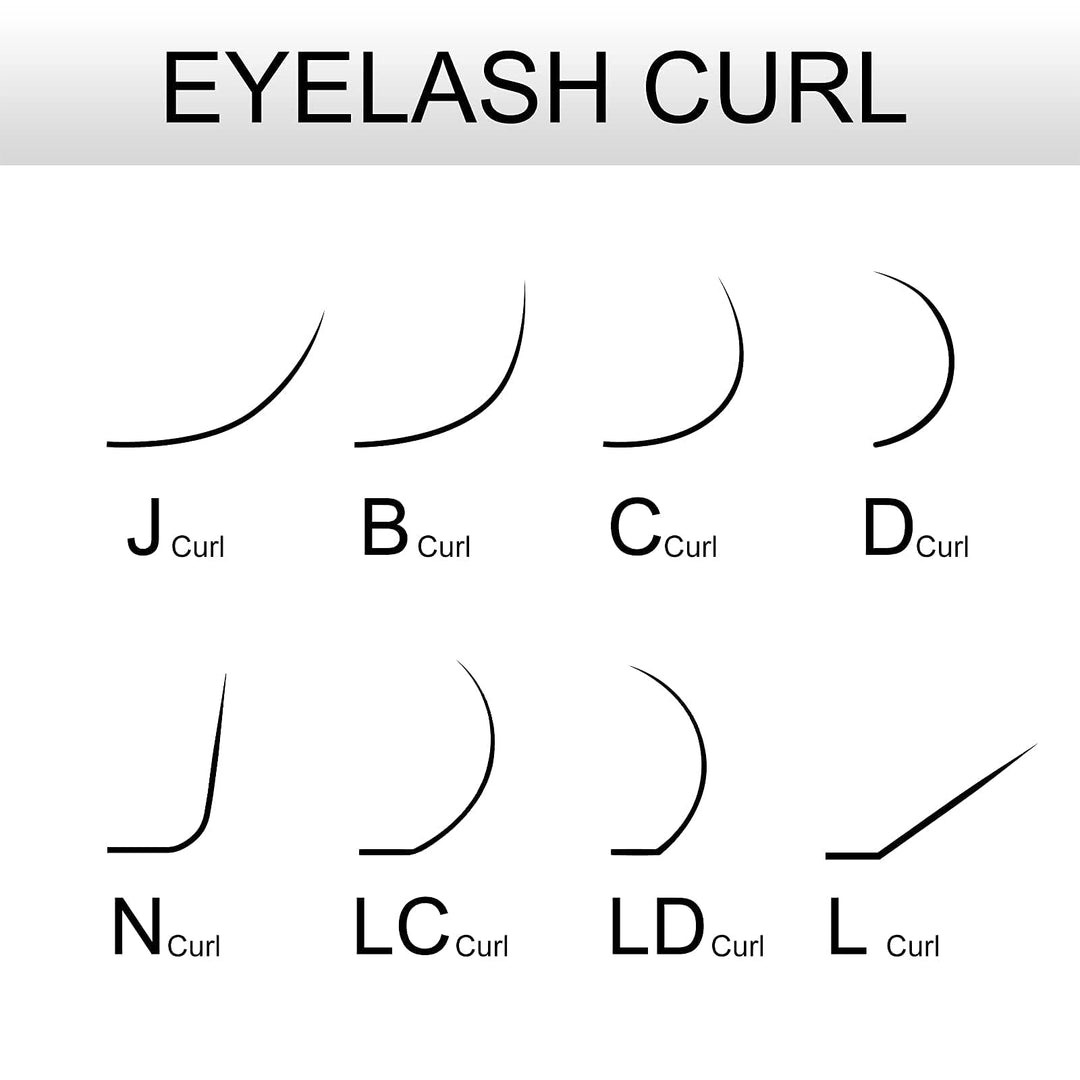 Eyelash Extensions Individual Lashes 0.07 N (M) curl 7-15mm Mix Faux Mink Classic Volume 16 rows Soft Natural