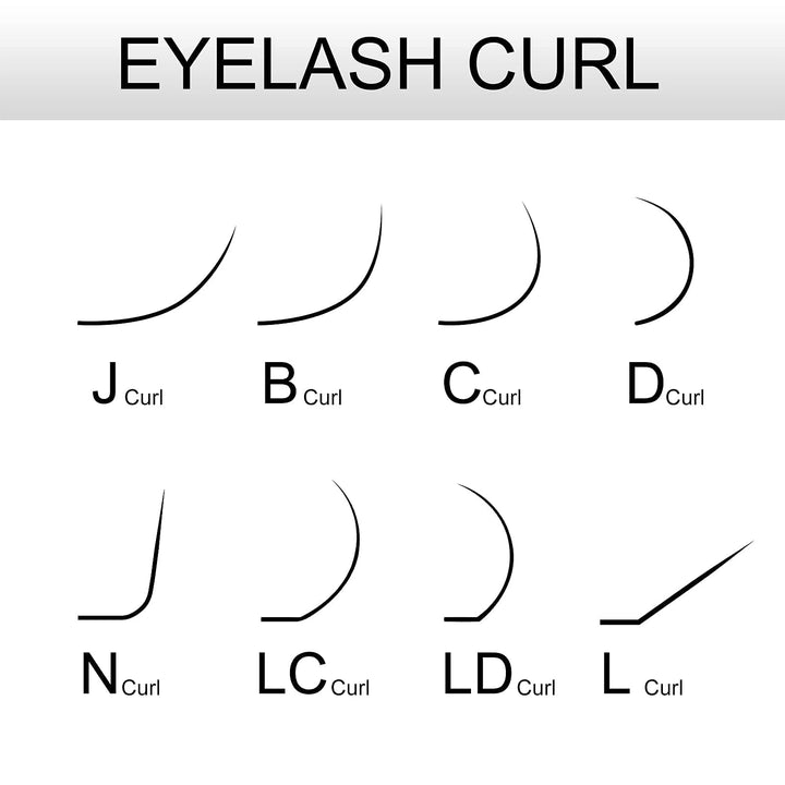 Eyelash Extensions Individual Lashes 0.07 N (M) curl 7-15mm Mix Faux Mink Classic Volume 16 rows Soft Natural