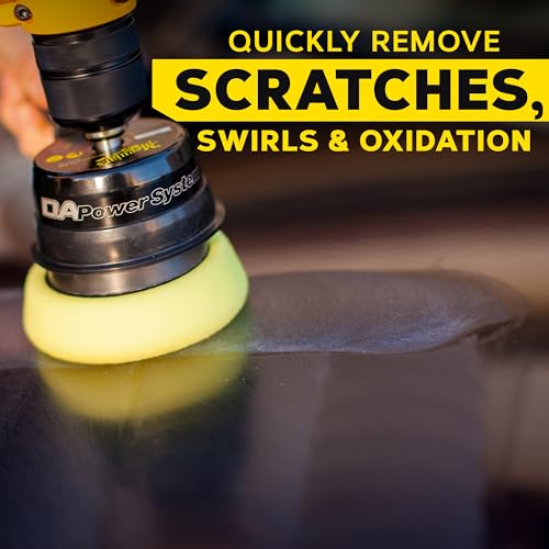 Meguiar's Dual Action Power System Tool: Get Professional Results Compounding, Polishing, and Waxing - Attaches to a Standard Drill - Easy to Use Car Polishing Tool