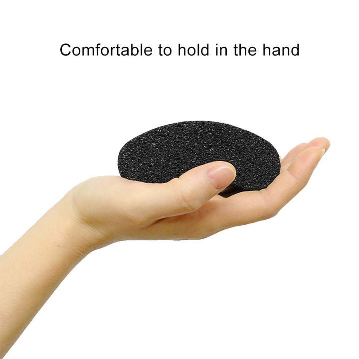 Natural Lava Pumice Stone, Pedicure Tool, Hard Callus Dead Skin Remover, Foot File for Exfoliation & Fine Foot Scrubber for Smoothing & Softening Skin…