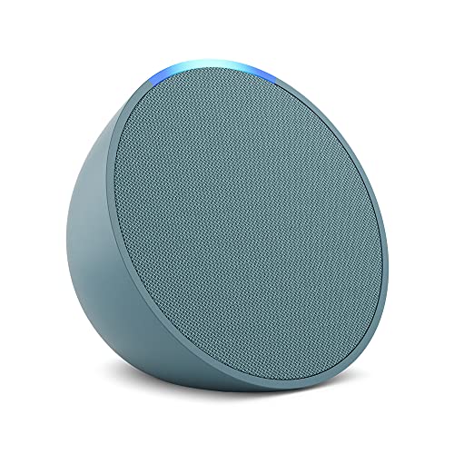 Echo Pop (newest model), Our smallest Alexa speaker, Fits in any room, Midnight Teal