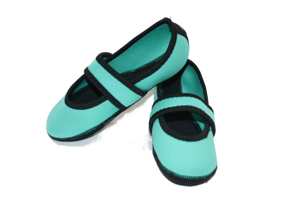 Betsy Lou Women's Shoes, Foldable & Flexible Flats, Slipper Socks, Travel Slippers & Exercise Shoes, Dance Shoes, Yoga Socks, House Shoes, Indoor Slippers, Teal, Small