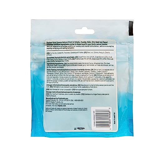 Bird Greens Treat for All Pet Birds, 1 oz