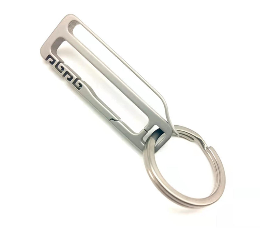 Belt Loop Keychain Clip, Car Key Chain, Titanium Keychain Can Quick Release Key Holder, Best Gift