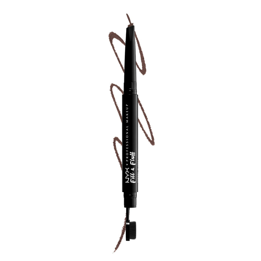 PROFESSIONAL MAKEUP Fill & Fluff Eyebrow Pomade Pencil, Chocolate