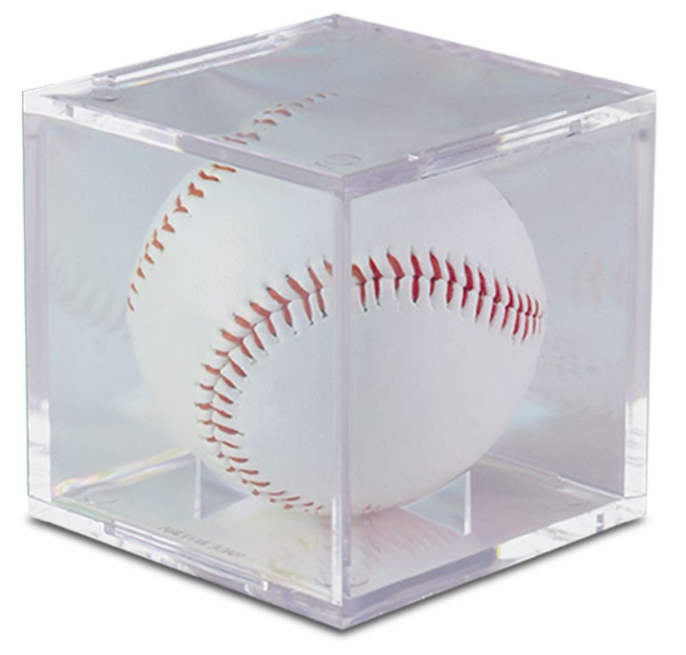 Baseball Clear Square UV Holder (Packaging may vary)