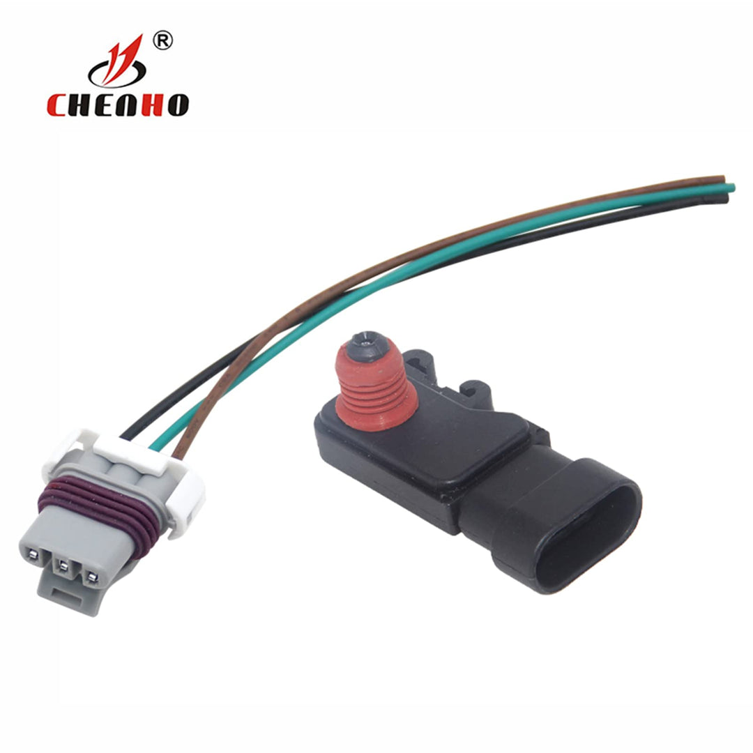 Map Sensor 16212460 12614970 213-331 12575837 SU1176 Manifold Absolute Air Pressure Sensor Compatible with Buick Cadillac Chevrolet Chevy Pontiac GMC GM Isuzu Saturn Saab Hummer