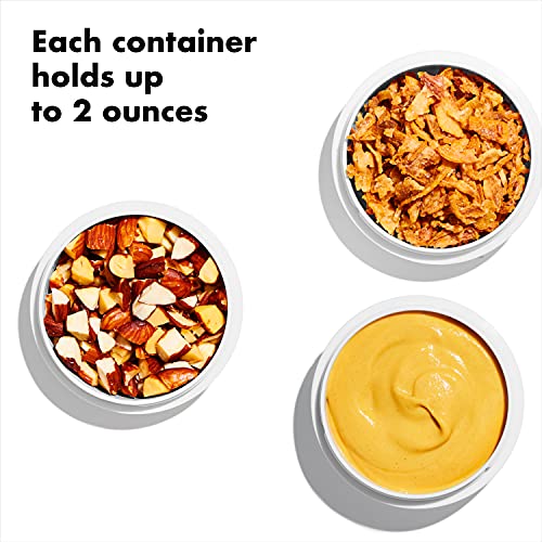 Good Grips Prep & Go Leakproof Condiment Containers, 3 Count (Pack of 1)