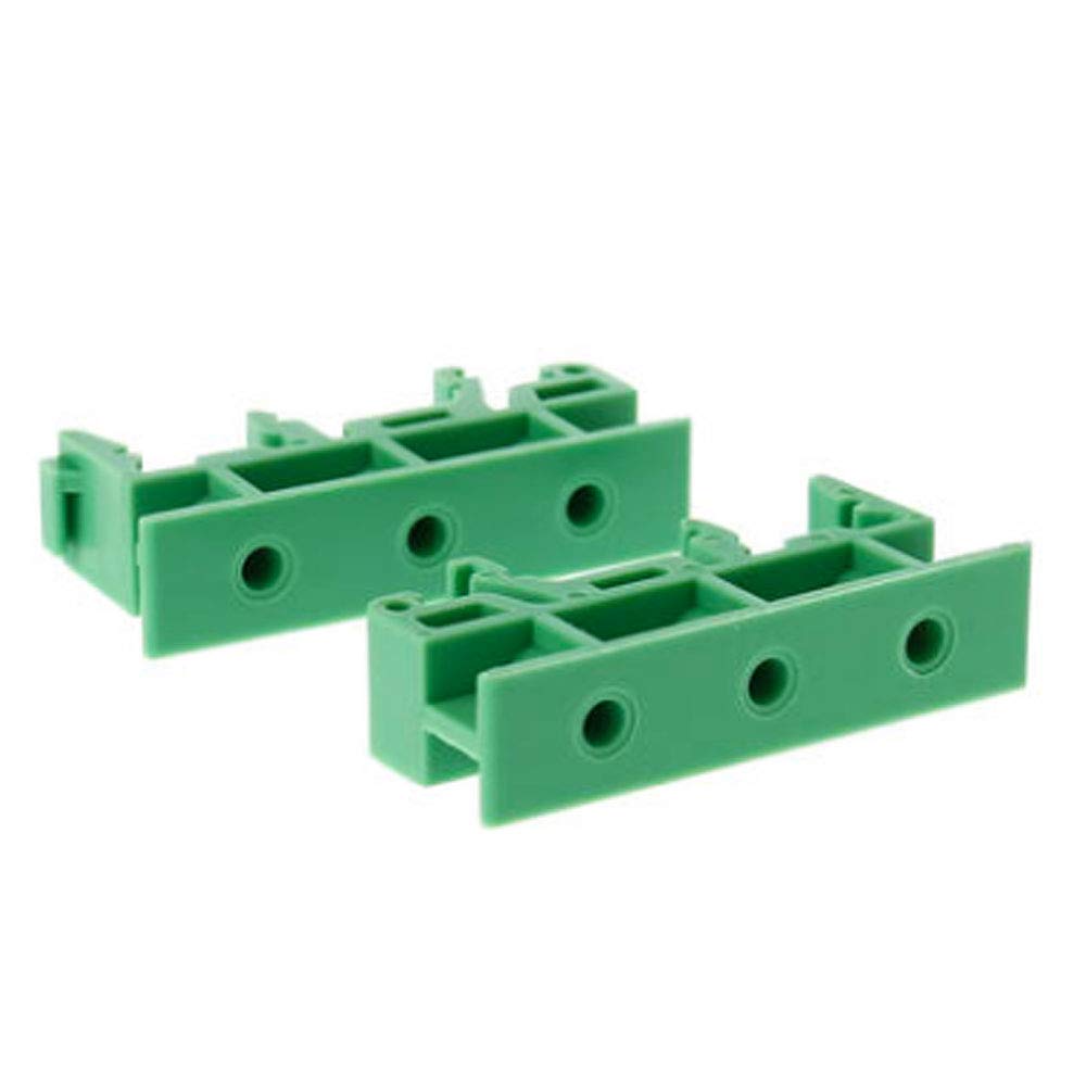 Set of 5 PCB Din C45 Rail Adapter Circuit Board Mounting Bracket Holder Carrier 35mm