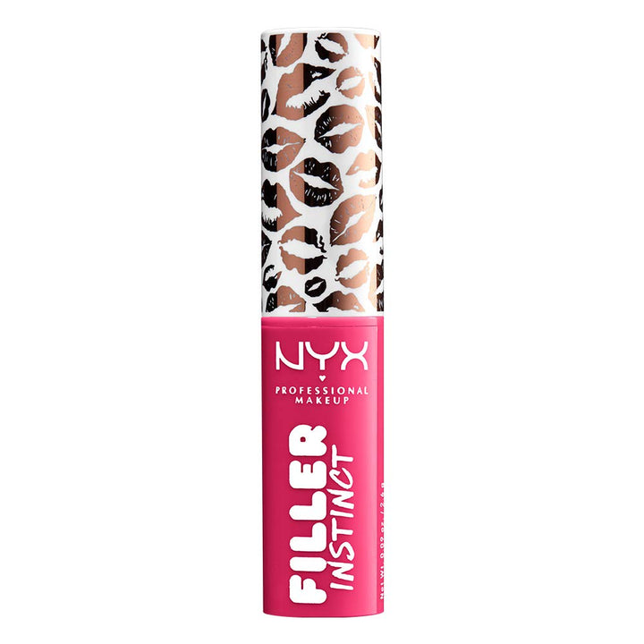 Professional Makeup Filler Instinct Plumping Lip Color, Lip Balm, Glossy - Juicy Pout (Cherry Red)