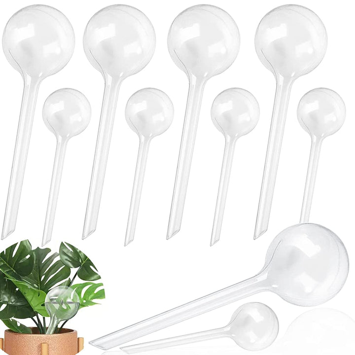 8 Pcs Plant Clear Watering Bulbs,Automatic Self-Watering Globes,Garden Water Device Watering Bulbs for Plants Garden