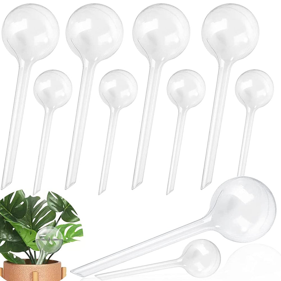 8 Pcs Plant Clear Watering Bulbs,Automatic Self-Watering Globes,Garden Water Device Watering Bulbs for Plants Garden