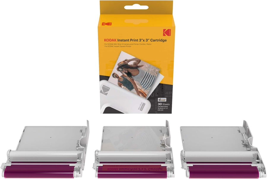 4PASS 7.5 x 7.5 cm Film Cartridge (60 Sheets) for Mini 3 Retro and Mini Shot 3 Retro