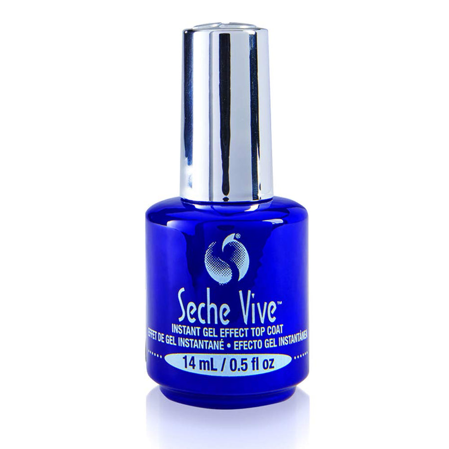 Vive Gel Effect Top Coat 0.5oz, boxed