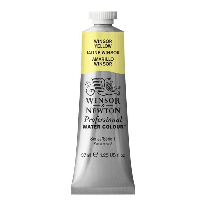 Winsor & Newton Professional Water Colour Paint, 1.25-oz Tube, Winsor Yellow