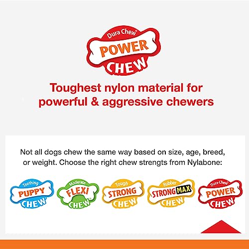 Monster Bone Power Chew Toy for Dogs, Dog Toys for Aggressive Chewers, Chicken Flavor, XX-Large - 50++ lbs, 1 Count