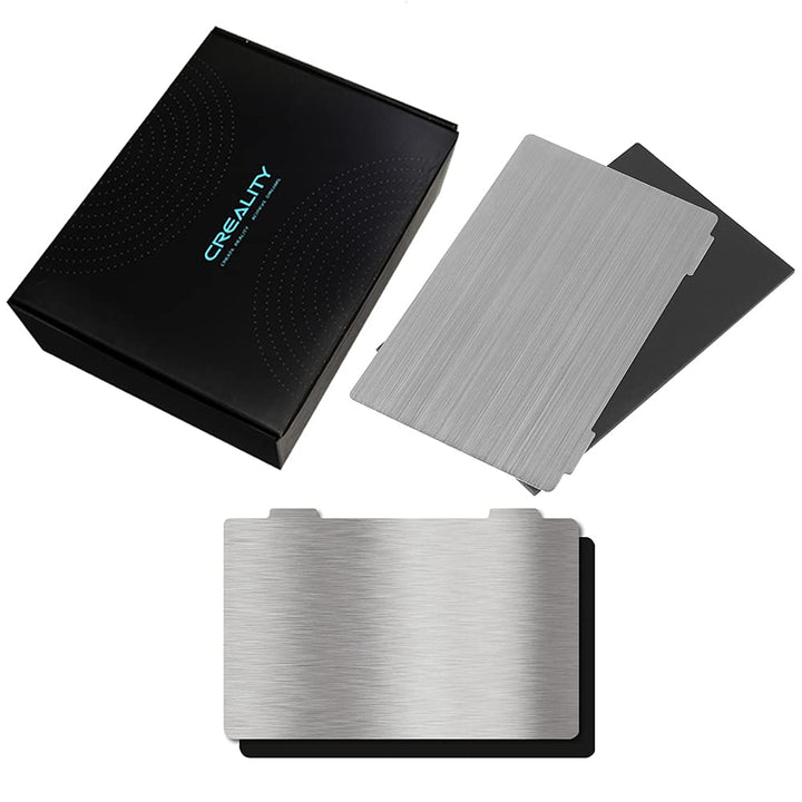 2Sets Original Upgraded Platform Resin Magnetic Flexible Steel Plate + Base Kits Compatible with Creality LD-002H SLA 3D Printer Accessories (138x85mm)