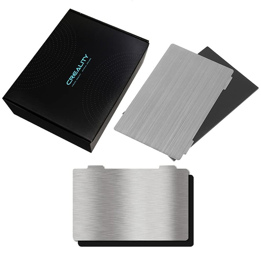 2Sets Original Upgraded Platform Resin Magnetic Flexible Steel Plate + Base Kits Compatible with Creality LD-002H SLA 3D Printer Accessories (138x85mm)