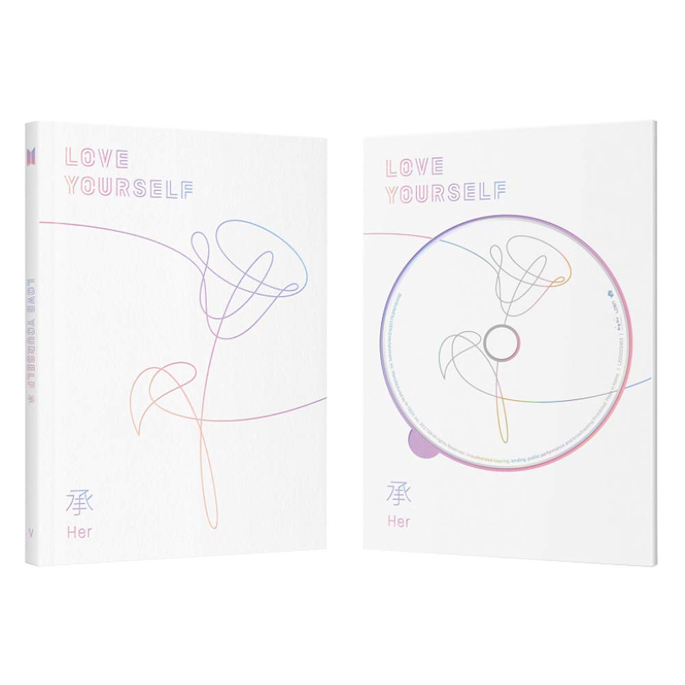 Bangtan Boys 5th Mini Album Love Yourself 'HER' (Incl. One Random Acrylic Photocard) (Ver V)