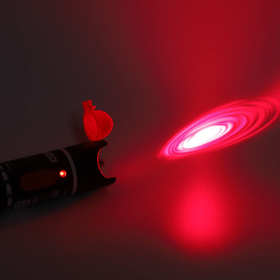 Visual Fault Locator 50KM 50mW Fiber Optic Cable Tester Meter VFL Red Light Pen Light Source Testers (50 KM)