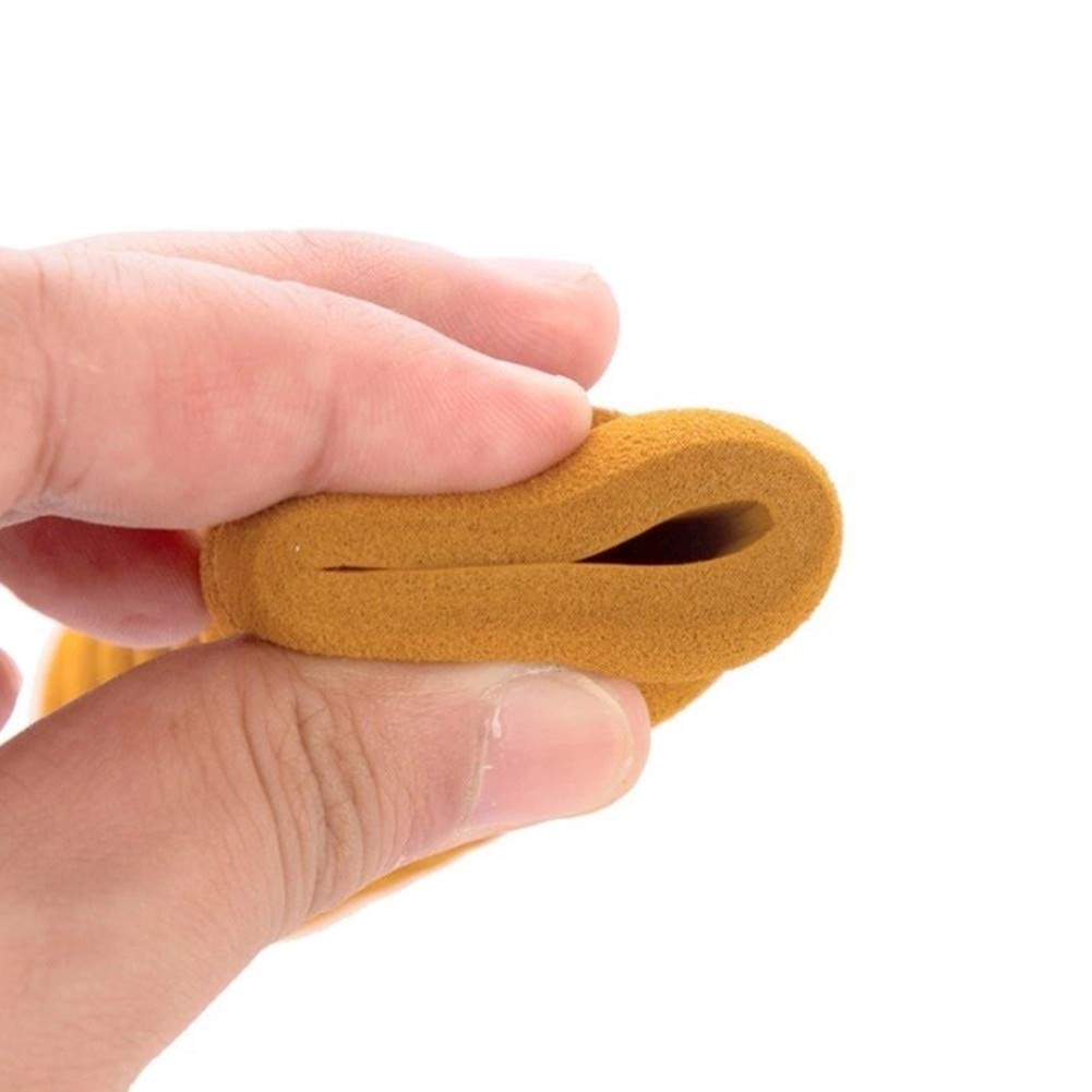 6 Pcs Anti-Collision Door Handle Cover,Door Pull Protective Sleeve Child Safety Super Soft Foam Safety Spiral Cover for Hot Doors Non-Toxic (Brown)