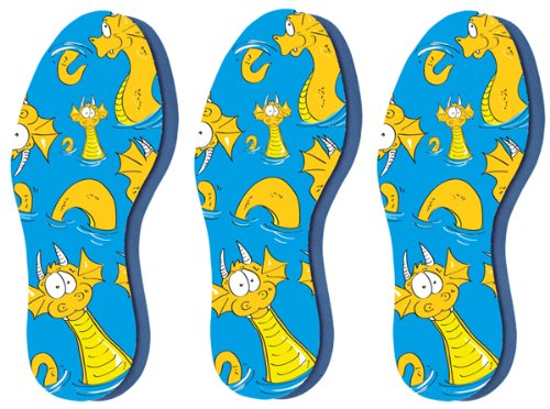 Pedag Kid's Soft Foam Insole, Little Kid Ch 12/13-EU 30/31, 3 Count
