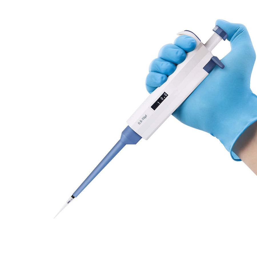 10ul Micropipette - Four E's Scientific 0.5-10ul Single-Channel Pipette High Accurate Variable Volume Pipettors