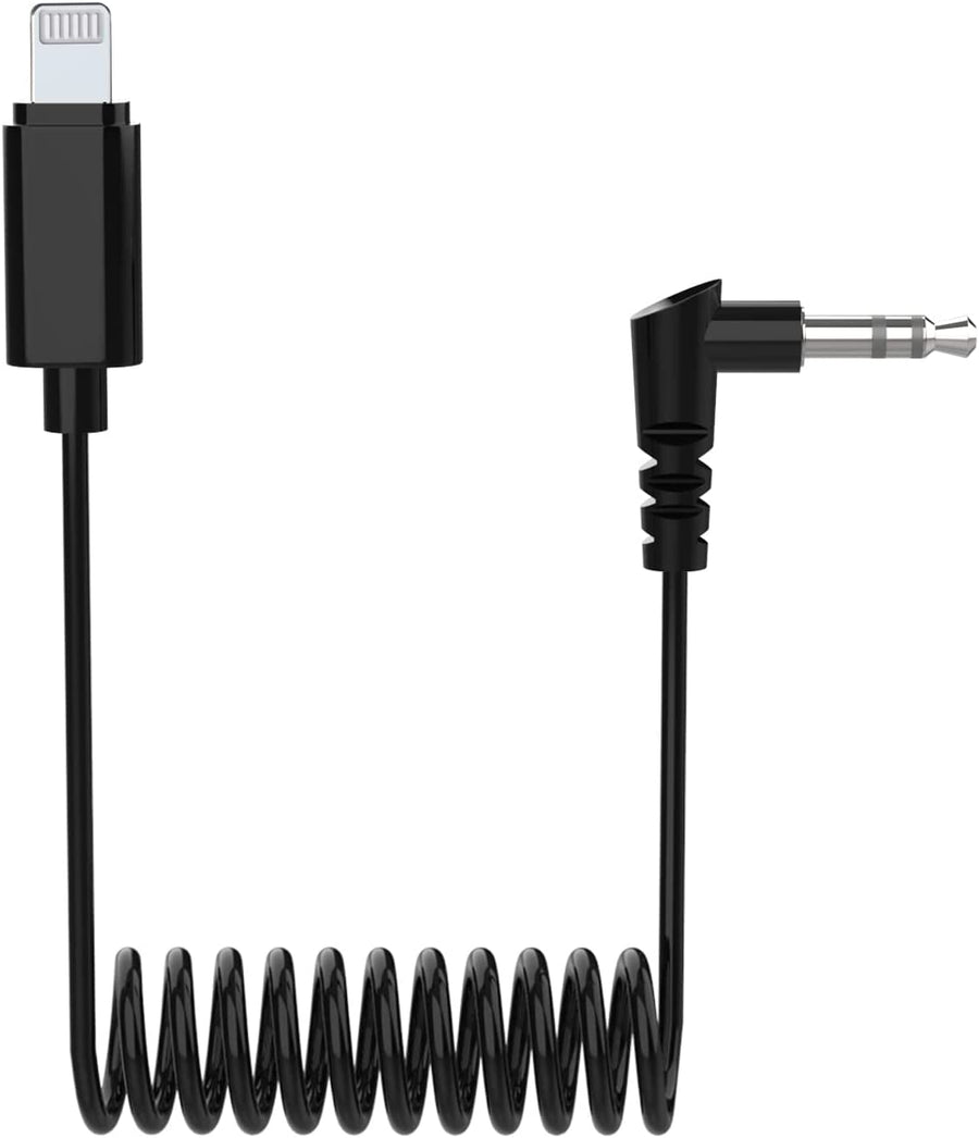 Hollyland Lightning to 3.5mm Adapter, MFi Certified, for Hollyland Lark M1/150 Wireless Lavalier Microphone, Compatible with iPhone 13 12 11 Pro Max