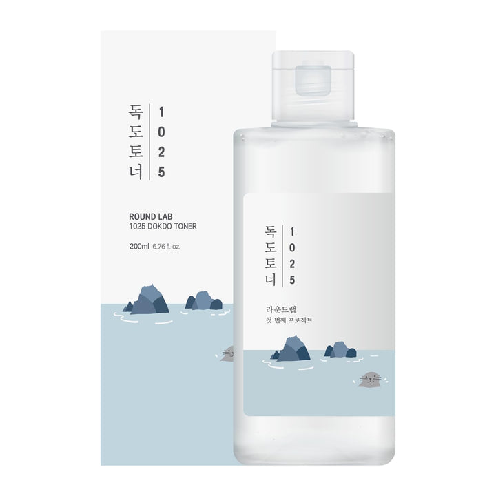 Dokdo Toner | Exfoliate daed skin cells, Replenish skin with long lasting moisture, Hydrating, Watery Type Toner (6.76fl.oz)
