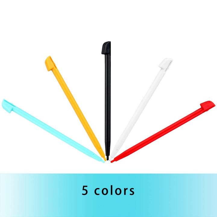 Plastic Color Touch Stylus Pen for Nintendo Wii U Gamepad Pack of 5