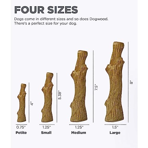 Dogwood Wood Alternative Dog Chew Toy, Small