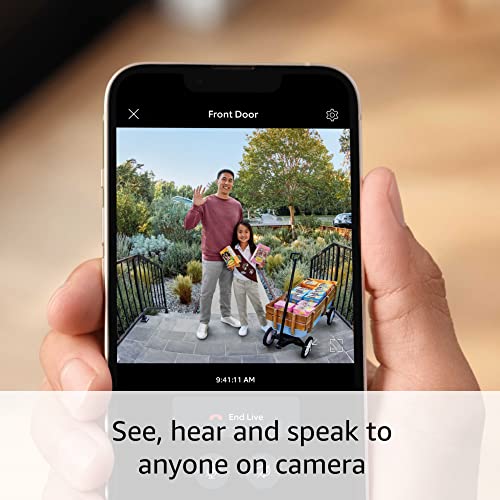 Battery Doorbell Plus (newest model) | Head-to-Toe HD+ Video, motion detection & alerts, and Two-Way Talk